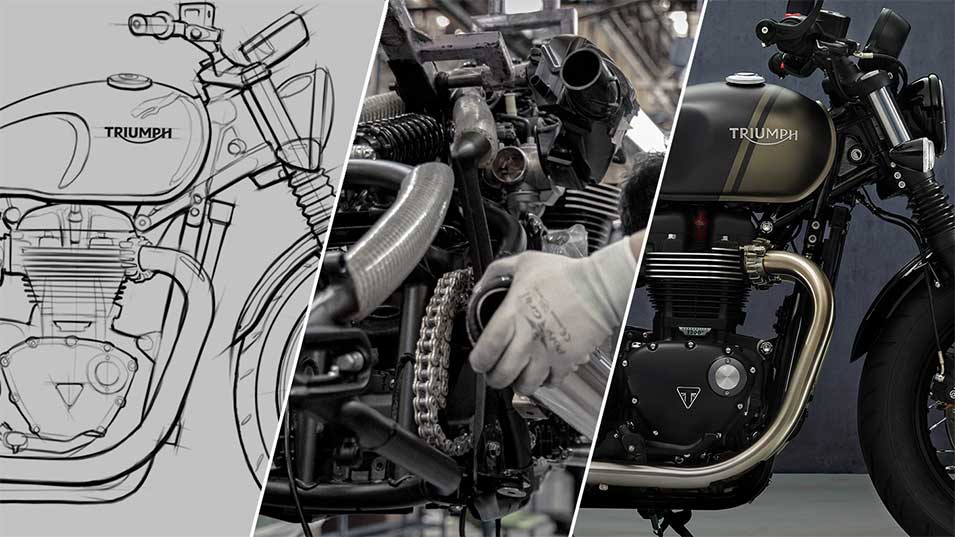 トライアンフ ストリート トリプル 765 R RS 100% カーボン